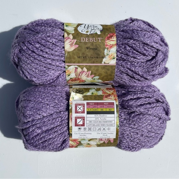 Yarn Bee Art Yarn Bee Debut Wisteria Poshmark